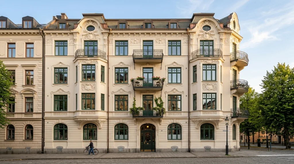 Bedömning av fönster i ett sekelskifteshus i Stockholm